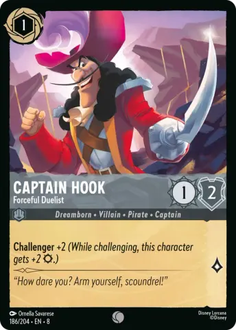 Captain Hook - Forceful Duelist · 186