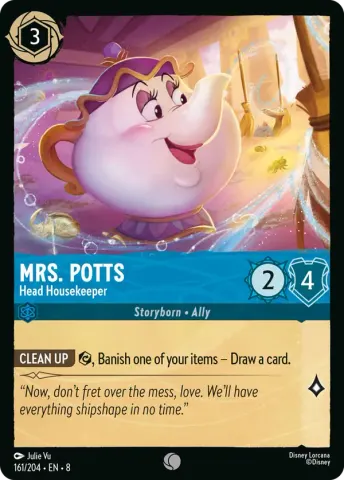 Mrs. Potts - Head Housekeeper · 161