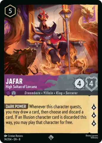 Jafar - High Sultan of Lorcana · 74