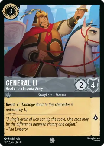 General Li - Head of the Imperial Army · 187
