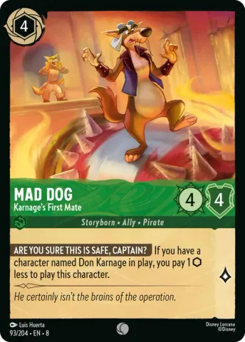 Mad Dog - Karnage's First Mate · 93