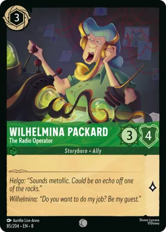 Wilhelmina Packard - The Radio Operator · 85