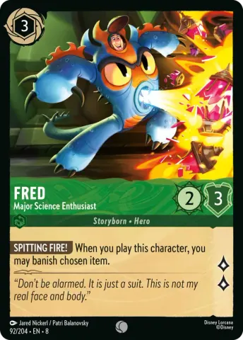 Fred - Major Science Enthusiast · 92