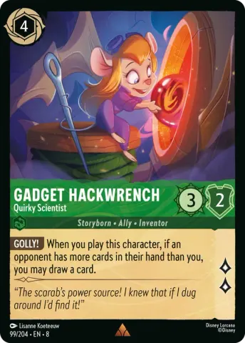 Gadget Hackwrench - Quirky Scientist · 99
