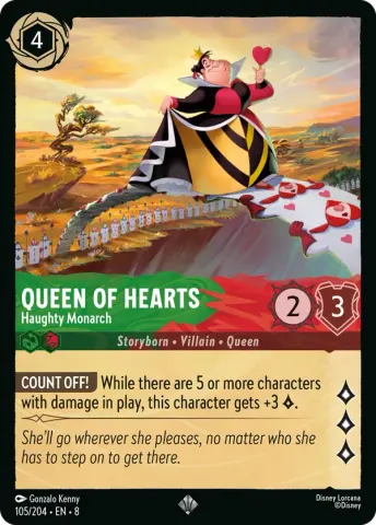 Queen of Hearts - Haughty Monarch · 105