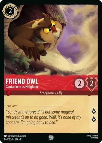 Friend Owl - Cantankerous Neighbor · 144