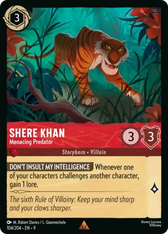 Shere Khan - Menacing Predator · 104