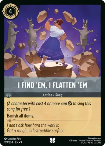 I Find 'Em, I Flatten 'Em · 199