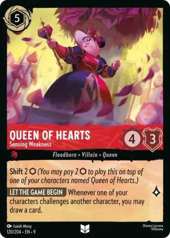 Queen of Hearts - Sensing Weakness · 120