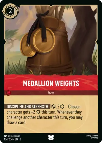 Medallion Weights · 134