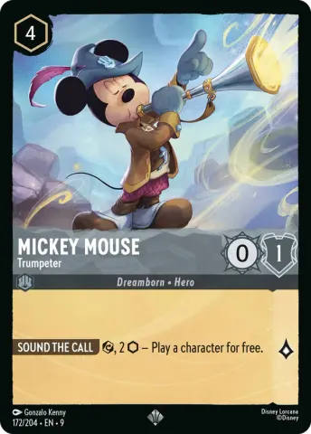 Mickey Mouse - Trumpeter · 172