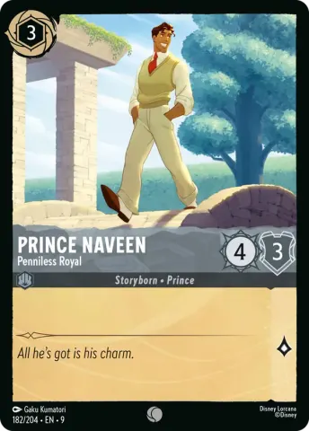 Prince Naveen - Penniless Royal · 182