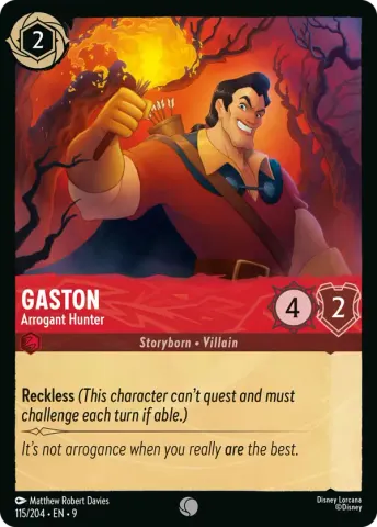 Gaston - Arrogant Hunter · 115