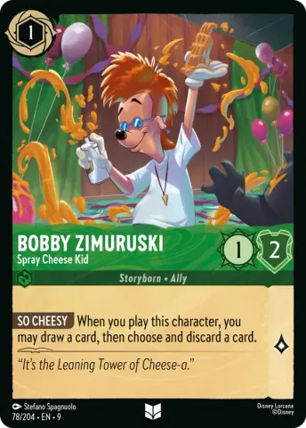 Bobby Zimuruski - Spray Cheese Kid · 78