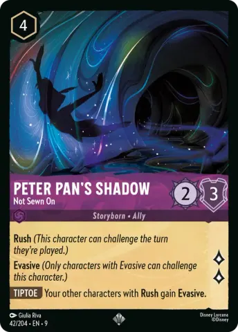 Peter Pan's Shadow - Not Sewn On · 42