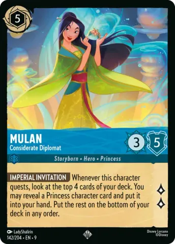 Mulan - Considerate Diplomat · 142