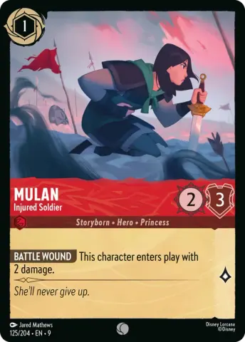 Mulan - Injured Soldier · 125