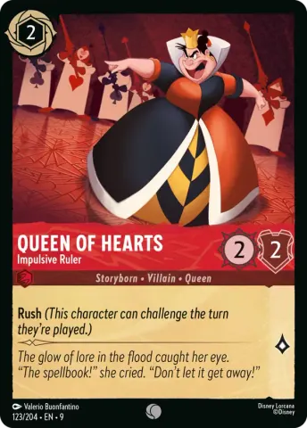Queen of Hearts - Impulsive Ruler · 123