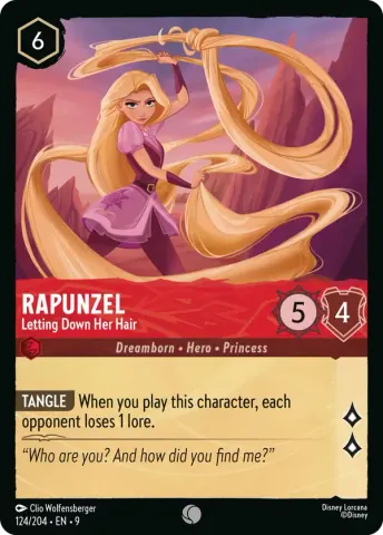 Rapunzel - Letting Down Her Hair · 124