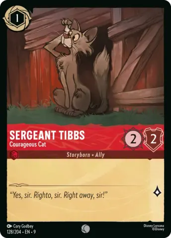 Sergeant Tibbs - Courageous Cat · 128