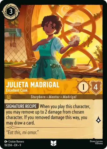 Julieta Madrigal - Excellent Cook · 18