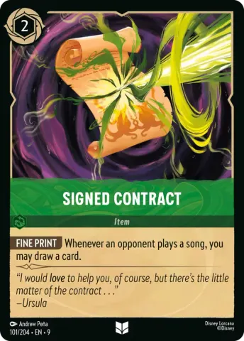 Signed Contract · 101