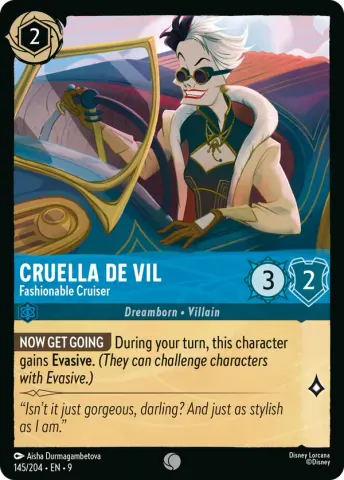 Cruella De Vil - Fashionable Cruiser · 145