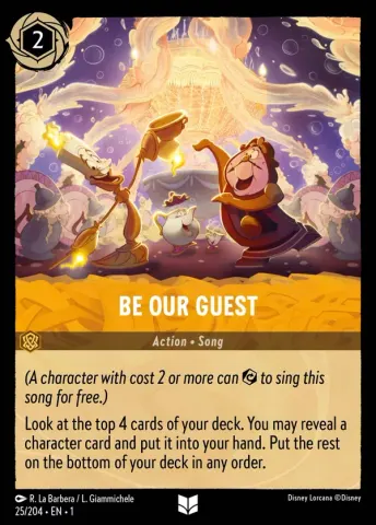 Be Our Guest · 25