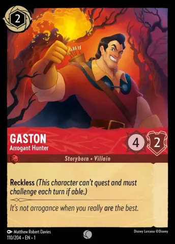 Gaston - Arrogant Hunter · 110