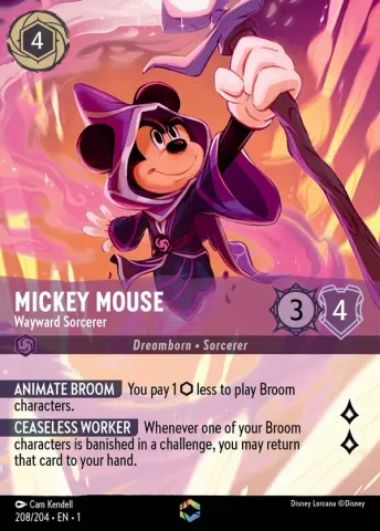 Mickey Mouse - Wayward Sorcerer · 208