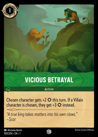 Vicious Betrayal · 100