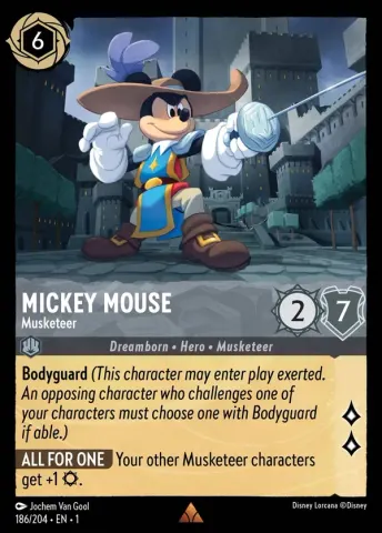 Mickey Mouse - Musketeer · 186
