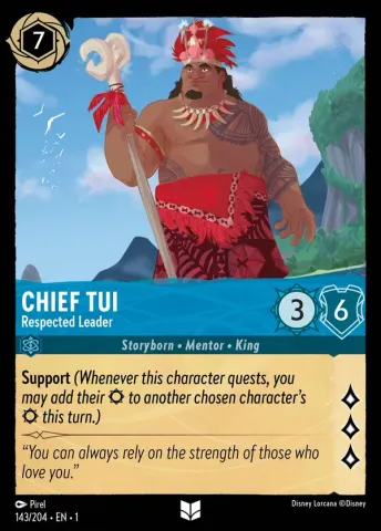 Chief Tui - Respected Leader · 143