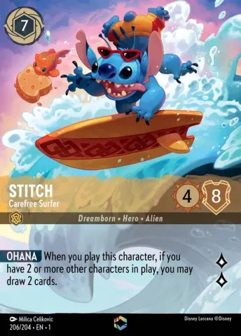 Stitch - Carefree Surfer · 206