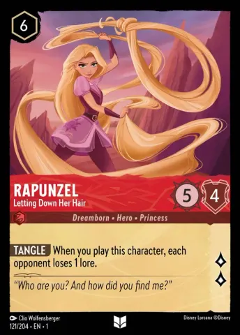 Rapunzel - Letting Down Her Hair · 121