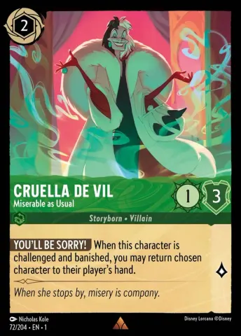 Cruella De Vil - Miserable as Usual · 72