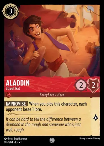 Aladdin - Street Rat · 105