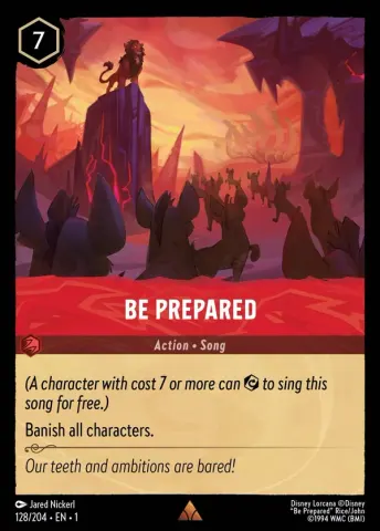Be Prepared · 128
