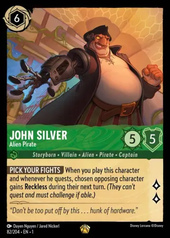 John Silver - Alien Pirate · 82