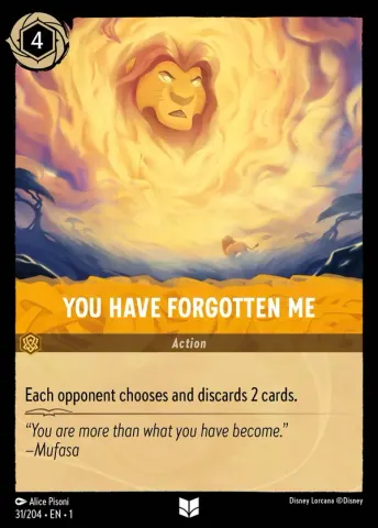 You Have Forgotten Me · 31