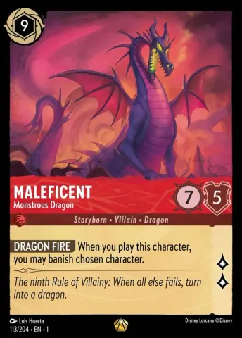 Maleficent - Monstrous Dragon · 113