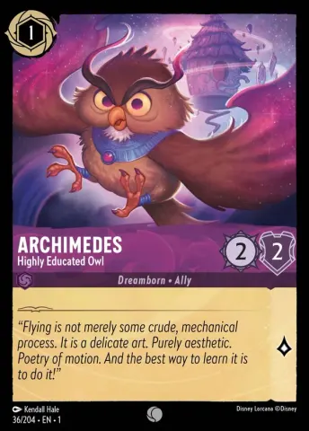 Archimedes - Highly Educated Owl · 36