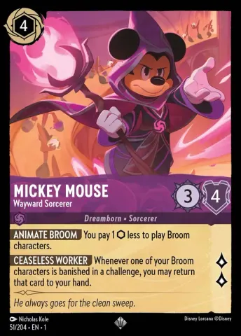 Mickey Mouse - Wayward Sorcerer · 51