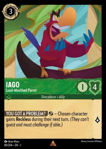 Iago - Loud-Mouthed Parrot · 80