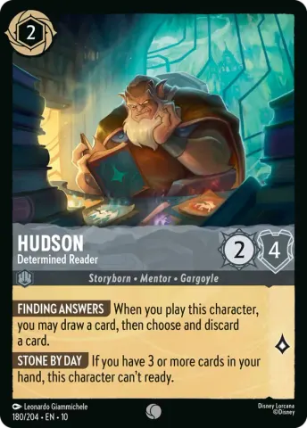 Hudson - Determined Reader · 180
