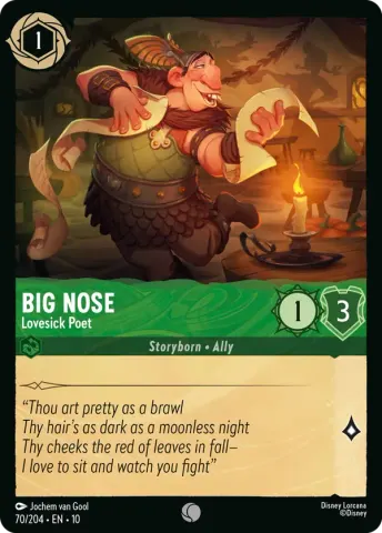 Big Nose - Lovesick Poet · 70