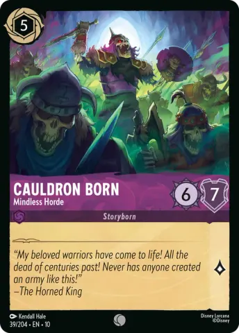 Cauldron Born - Mindless Horde · 39