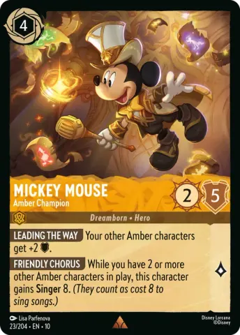 Mickey Mouse - Amber Champion · 23
