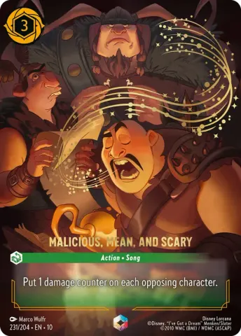 Malicious, Mean, and Scary · 231