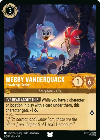 Webby Vanderquack - Knowledge Seeker · 9